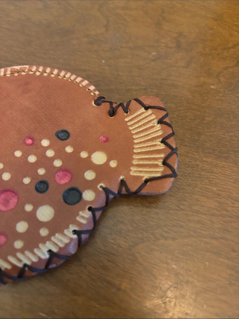 Faux Leather Fish Coin Purse Keychain Pouch Novelty Bag Charm